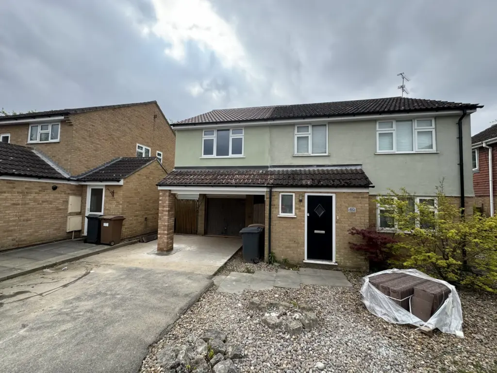 Completed second-storey link extension above the retained garage at a home in Chelmsford