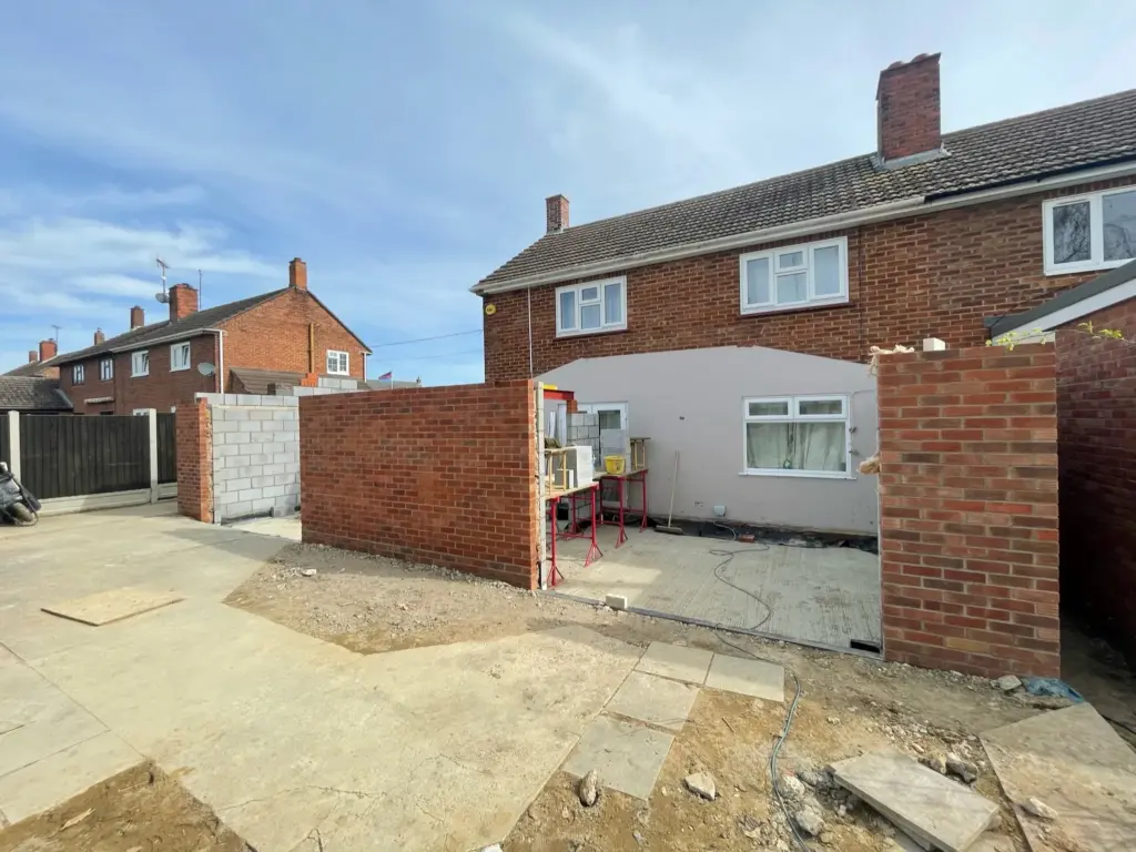 Marks tey extension bricksworks started 2