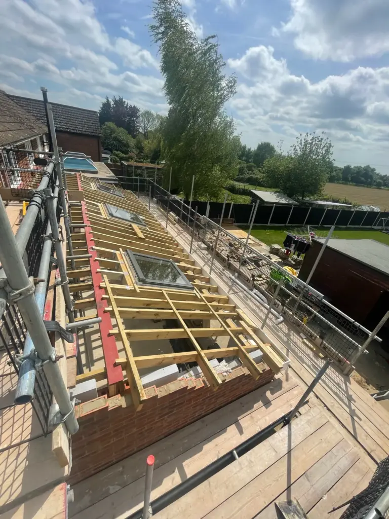 Marks tey extension view from above